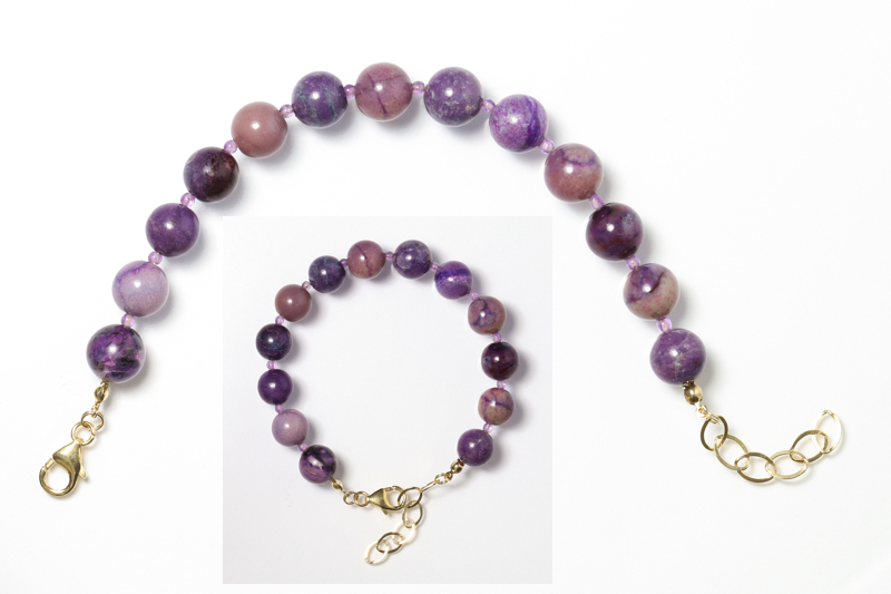 Sugilite/gf Bracelets